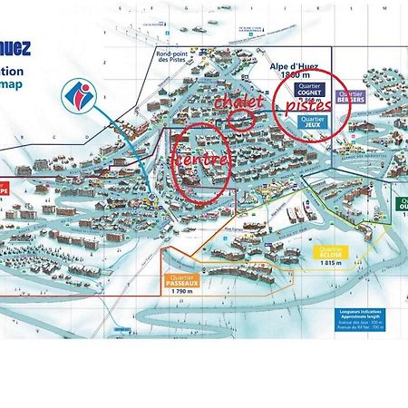 Appartement En Chalet 4 Etoiles Huez ภายนอก รูปภาพ