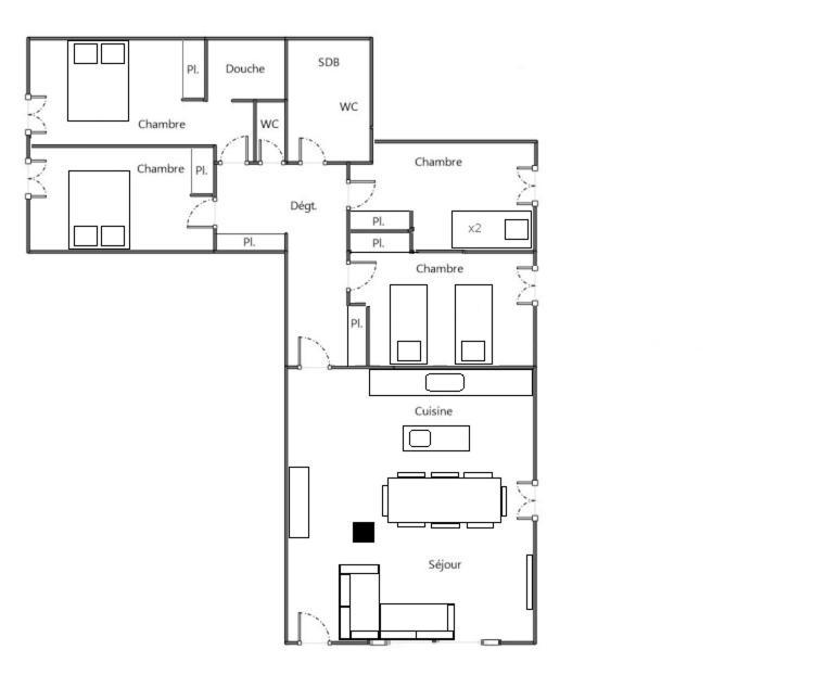 Appartement En Chalet 4 Etoiles Huez ภายนอก รูปภาพ