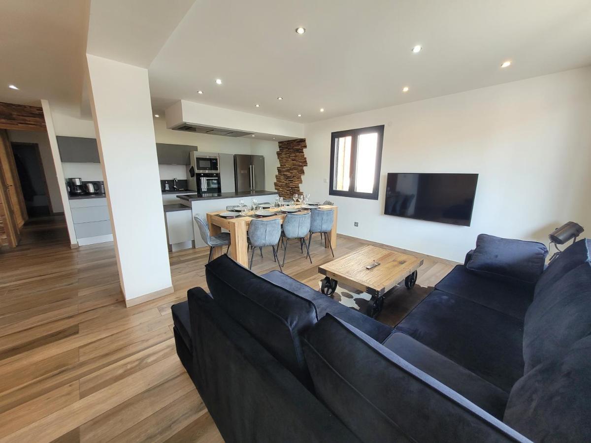Appartement En Chalet 4 Etoiles Huez ภายนอก รูปภาพ